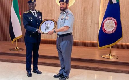 Polisi y’u Rwanda n’iya Abu Dhabi  bari mubiganiro byo amasezerano y'ubufatanye buhamye