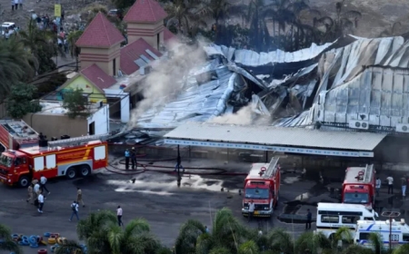 Abantu 28 biganjemo abana bishwe n’inkongi y’umuriro yibasiye inzu y’imyidagaduro