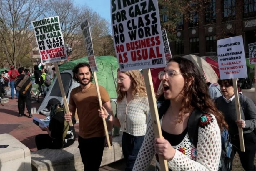 BREAKING NEWS: Kaminuza zugarijwe n’imyigarambyo y’abanyeshuri bamagana ibikorwa bya Israel muri Gaza