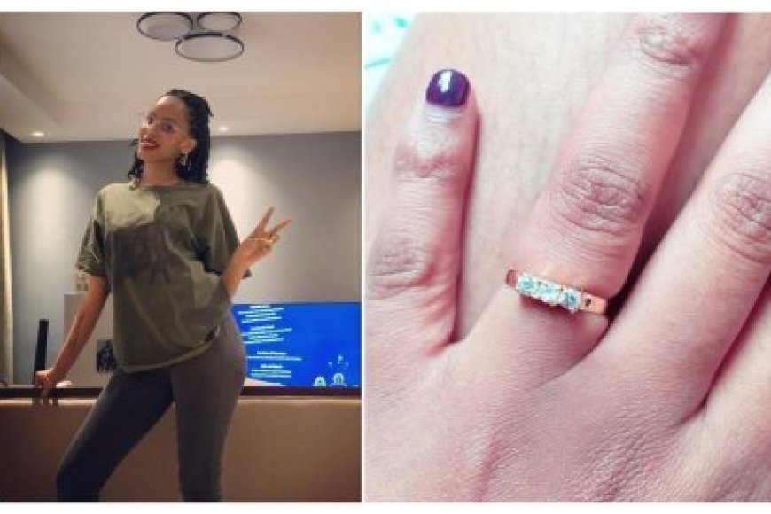 Uwahoze ari umugore wa Nyakwigendera Jay Polly yakomoje ku mubano afitanye n’umugabo wamwambitse impeta