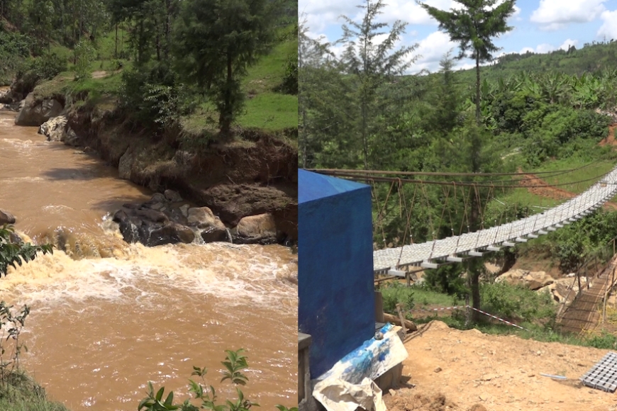 Amarira baterwaga n’umugezi wari warabazengereje wanatwaye ubuzima bwa bamwe bagiye kuyahozwa burundu