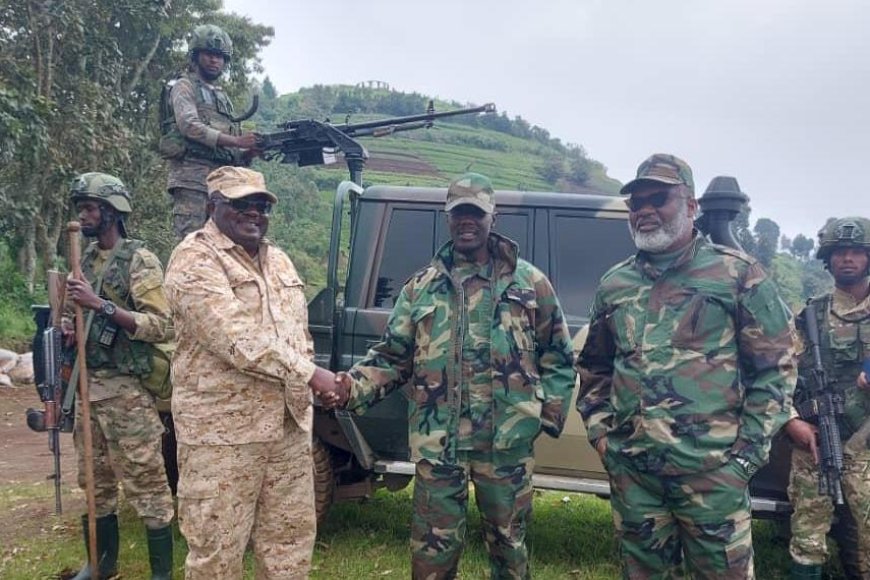 Gen. Makenga wa M23 na Corneille Nagaa bagaragaye barindiwe umutekano bidasanzwe