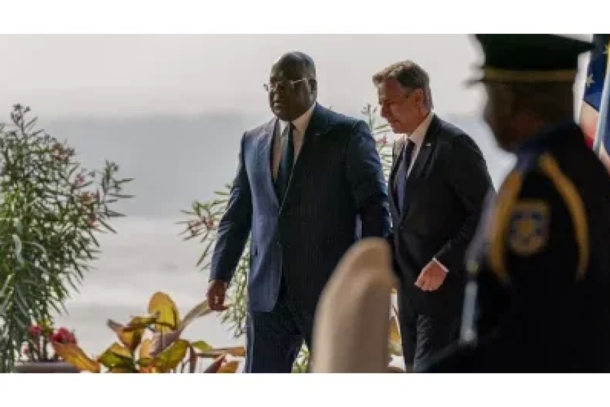 RDC: Blinken yasezeranyije Tshisekedi ubufasha mu iperereza kuri ‘coup d’état’ yapfubye