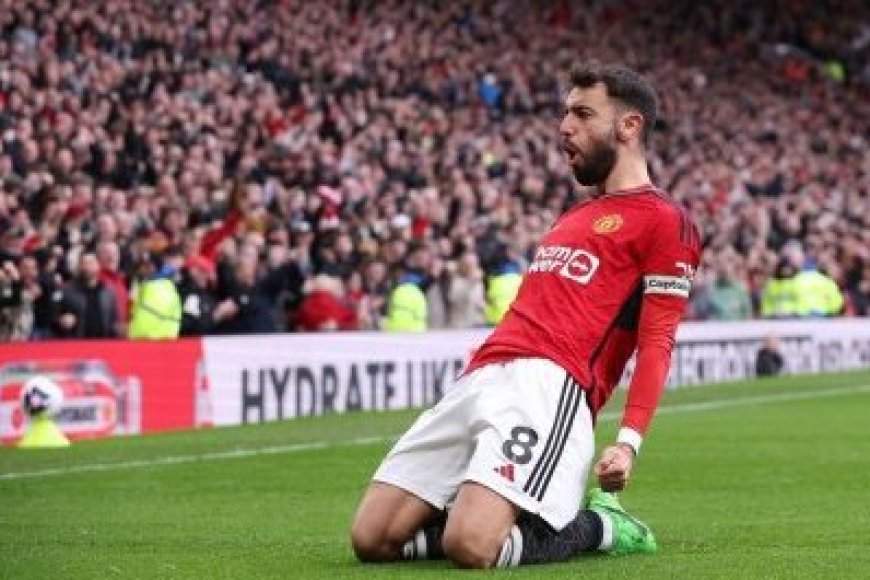 Manchester United: Bruno Fernandes yatakambiye abafana ba Man United, abasaba kubashyigikira mu mukino wa nyuma na Man City