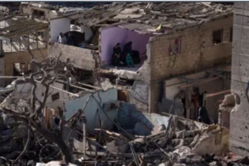 Israel yirengangije iby’u rukiko maze isuka ibisasu biremereye mu mujyi wa Rafah