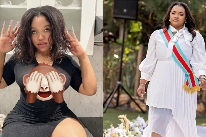 Imyambarire n'imiterere ya Madamu Noëlla wagizwe Minisitiri w’Urubyiruko muri RDC yongeye kugarukwaho nyuma yo guhabwa izo nshingano (AMAFOTO)