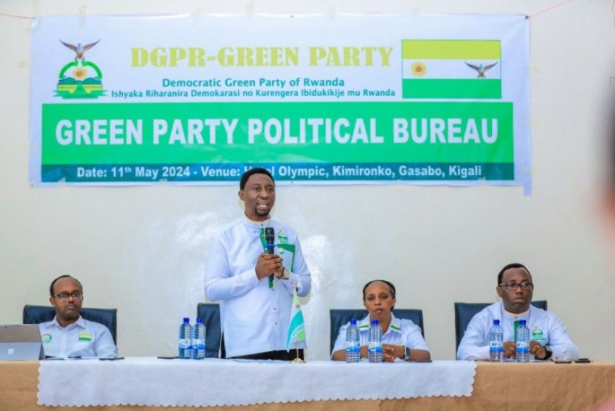 Green Party yatangaje ibyo izamurikira amanyarwanda ibasaba Kubahundagazaho amajwi mu matora yo muri Nyakanga