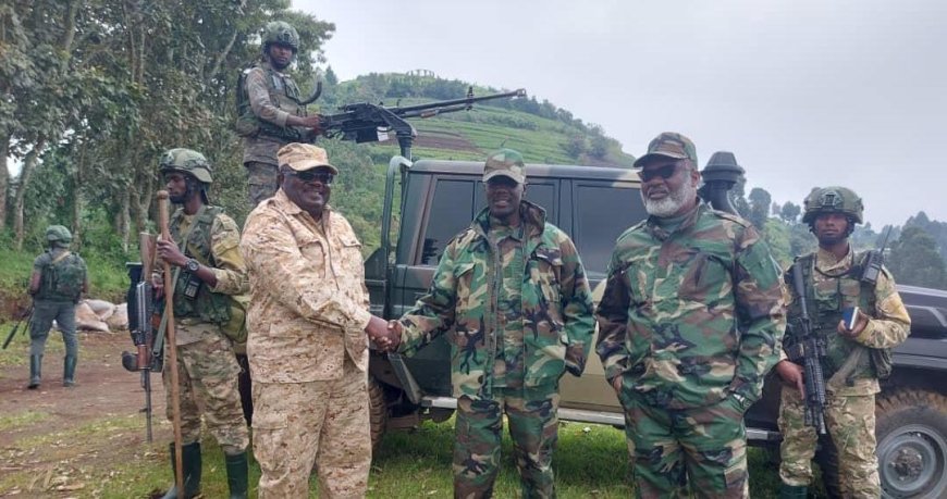 Gen. Makenga wa M23 na Corneille Nagaa bagaragaye barindiwe umutekano bidasanzwe