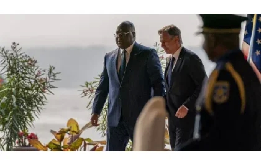 RDC: Blinken yasezeranyije Tshisekedi ubufasha mu iperereza kuri ‘coup d’état’ yapfubye