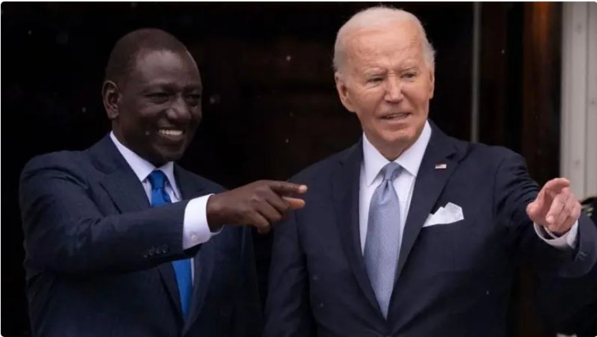 Perezida Joe Biden wa Leta zunze ubumwe z'Amerika yise Kenya ko ari inshuti yayo ikomeye