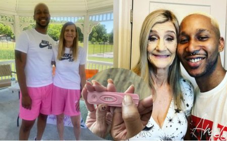 Inkuru ikomeje guteza impaka! Umugore w’imyaka 63 n’umugabo we w’imyaka 26 baritegura kwibaruka imfura