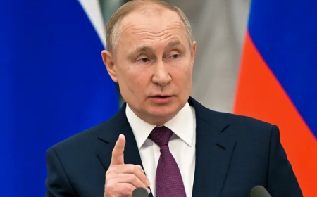 Intare batinya Perezida Putin yatangaje ko Ukraine yongeye gushotora Uburusiya