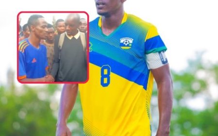 Haruna yashimiwe mu ruhame n’uwo yafashije bikomeye