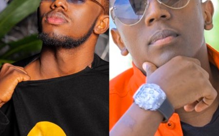 Christopher na Chriss Eazy bacyenyejwe iyagakara n'umuntu utaramenyekana