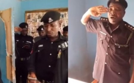 Abapolisi bahuye n’uruva gusenya nyuma yo kunanirwa kuririmba indirimbo yubahiriza igihugu