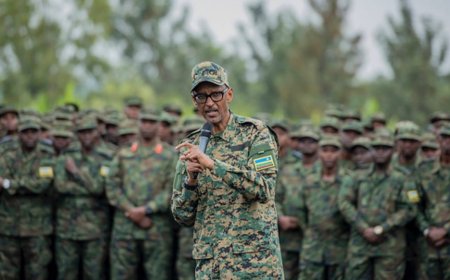 Perezida Kagame yatangaje ko u Rwanda rweteguye kurwana intambara na RDC mu gihe bibaye ngombwa