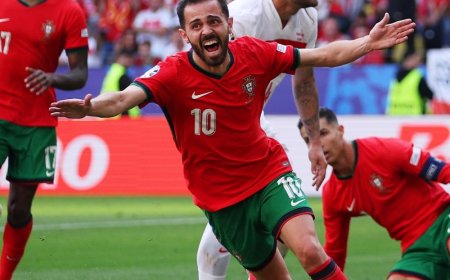 Euro 2024:Ikipe y'igihugu ya Portugal yabonye itike ya 1/8