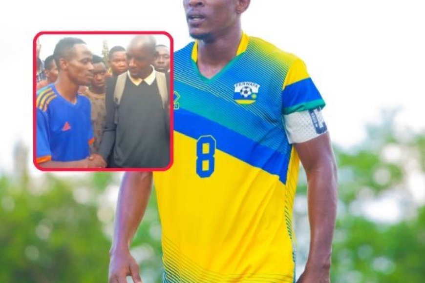 Haruna yashimiwe mu ruhame n’uwo yafashije bikomeye