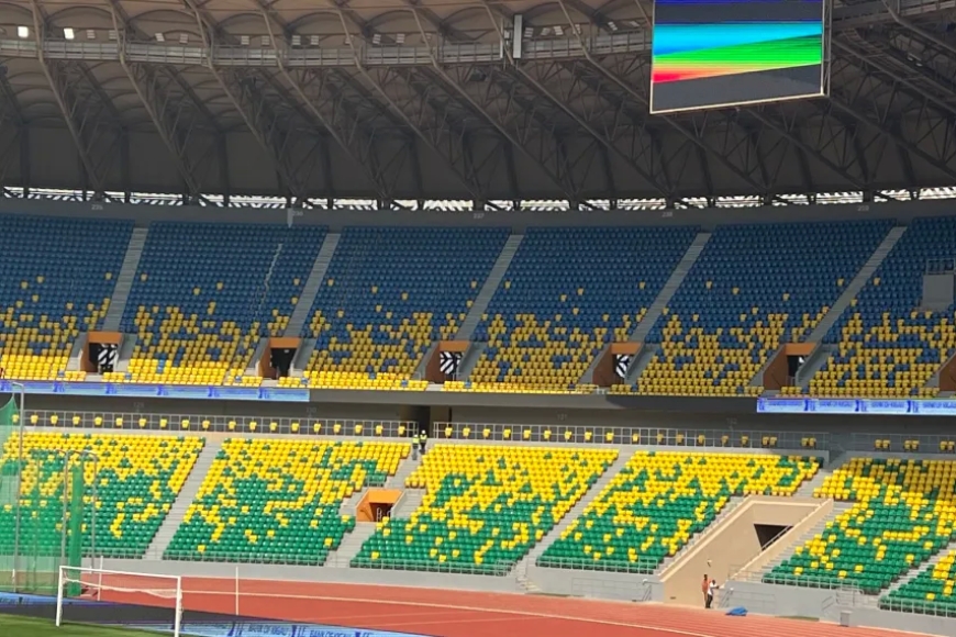 Imyidagaduro: Twihere ijisho ubwiza butagereranywa: Ifoto ya mbere y’Amahoro mbere y’uko ikinirwamo umukino wa mbere