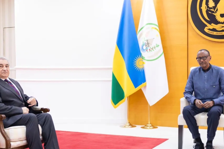 Perezida Kagame yagiranye ibiganiro na Ambasaderi w’u Burusiya