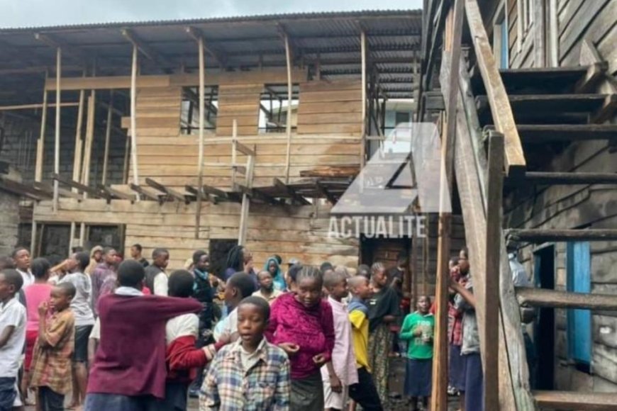 Goma: Igisenge cy’ishuri cyaridutse cyigwira abanyeshuri 10 ndetse n'abarimu 3 barakomereka bikabije