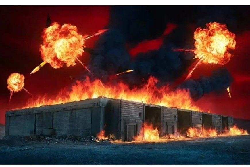 Inkongi yibasiye ububiko bw’intwaro, yasize abantu icyenda bashizemo umwuka, abandi 46 barakomereka