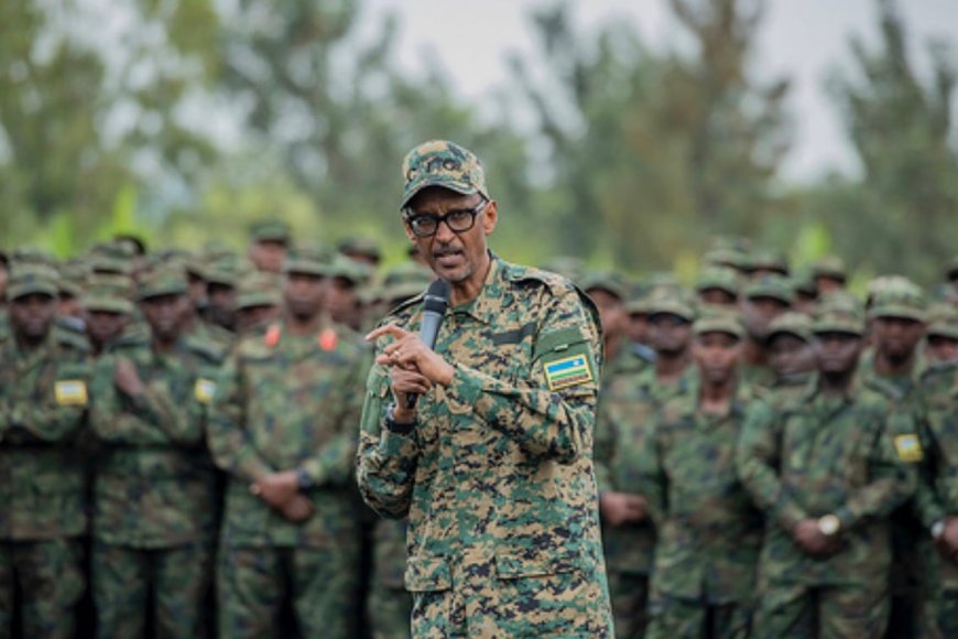 Perezida Kagame yatangaje ko u Rwanda rweteguye kurwana intambara na RDC mu gihe bibaye ngombwa