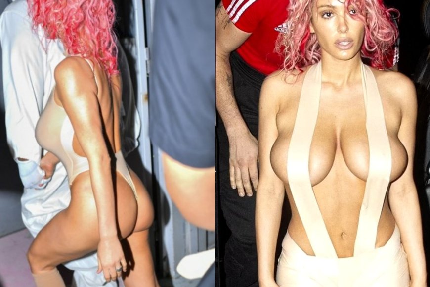 Umugore wa Kanye West  Bianca Censori yongeye kwerekana ubwambure bwe ku karubanda [AMAFOTO]