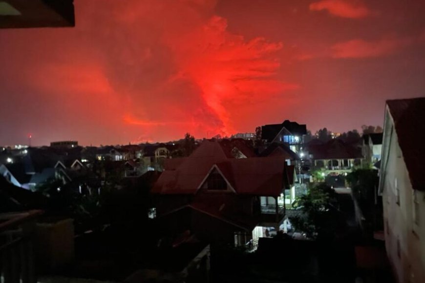 Goma: Ubwoba nibwinshi mu baturage nyuma yuko ikirunga cya Nyiragongo cyaciye amarenga ko kigiye kuruka