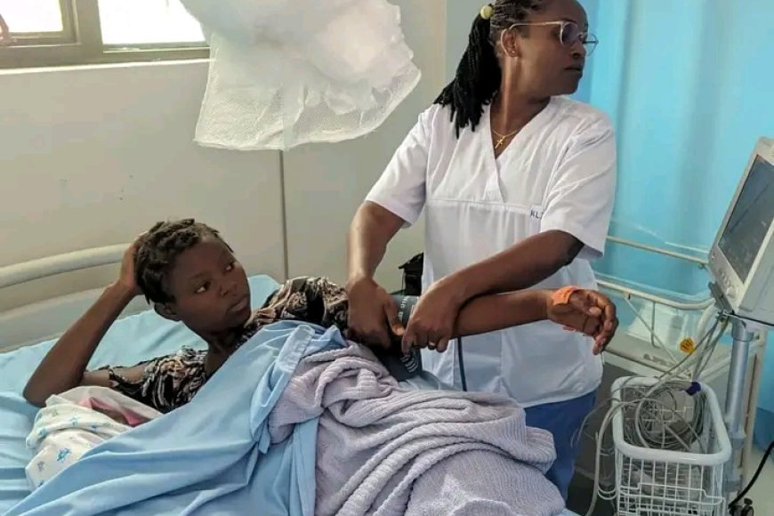 Amakuru mashya y'umubyeyi wafashwe n’inda ari ku kibuga yagiye kwamamaza Paul Kagame (AMAFOTO)