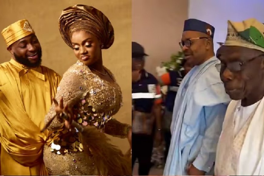 Ubukwe bwa Davido na Chioma bwahuruje imbaga