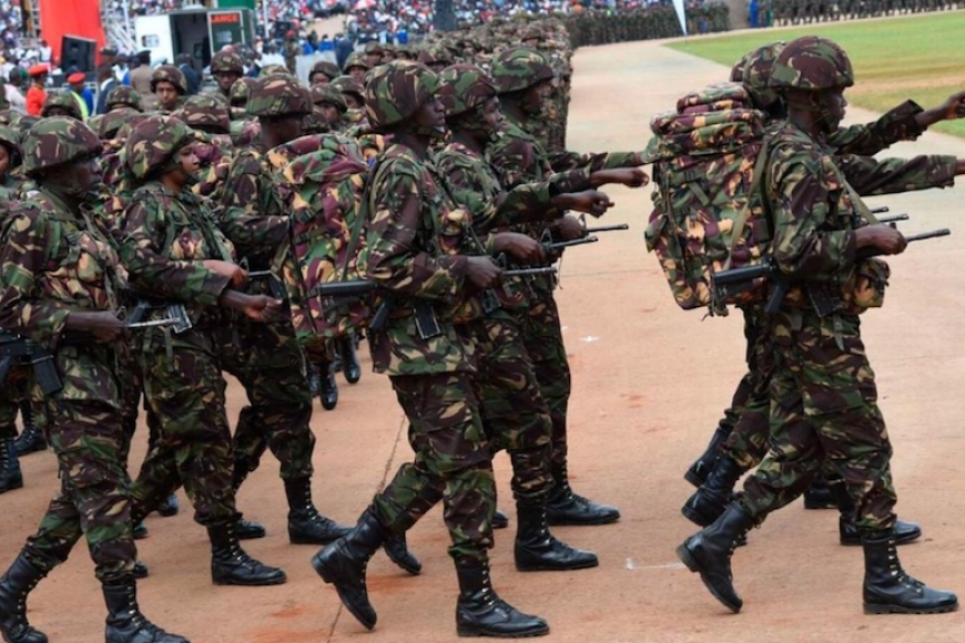 Imyigaragambyo yo mugihugu cya Kenya ihinduye isura biba ngombwa ko igisirikare kimanukira