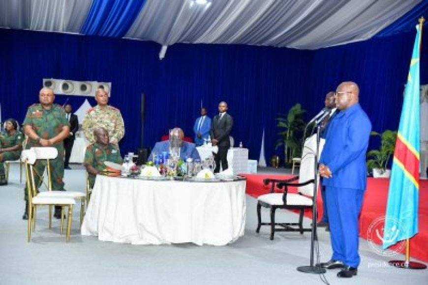 RDC: Perezida Felix Tshisekedi yashimiye bikomeye cyane ku bagize uruhare rukomeye mu kuburizamo igikorwa cyo guhirika ubutegetsi