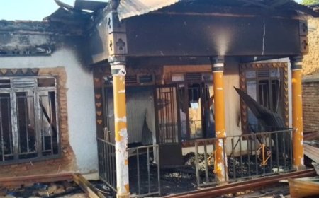 Rwamagana: Inzu y'umuturage yafashwe n'inkongi y'umuriro irakongoka