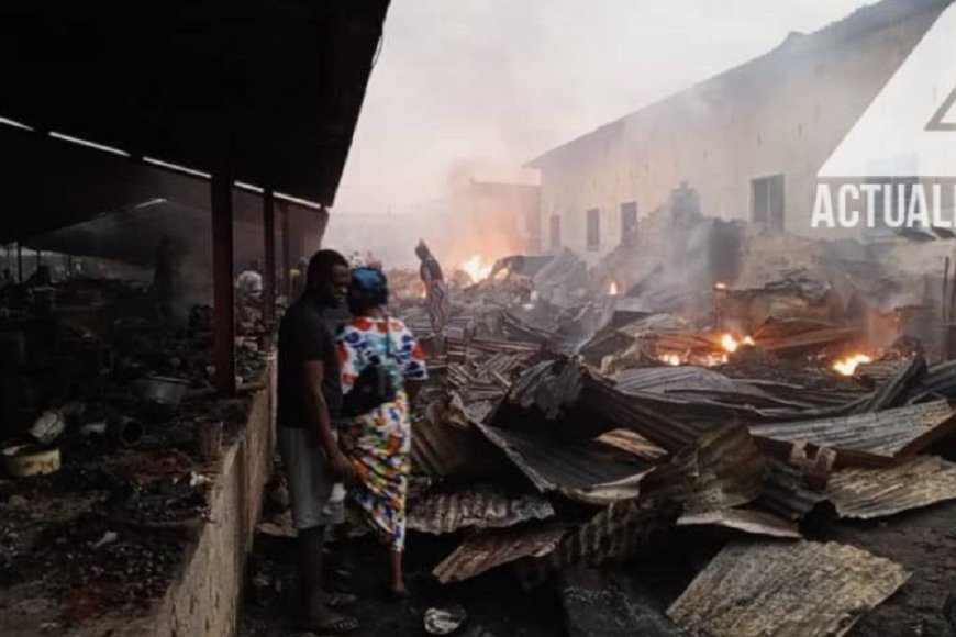 RDC: Umuntu warutetse ifiriti yatumye amazu arenga 100 yibasiwe n’inkongi y’umuriro