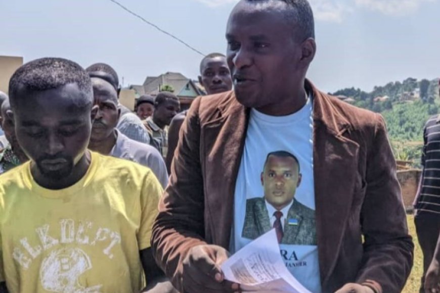 umukandida rukumbi, Komisiyo y’Igihugu y’Amatora yemereye kwiyamamaza nk’umukandida wigenga mu matora y’abadepite,  Akomeje ibikorwa byo Kwiyamamaza