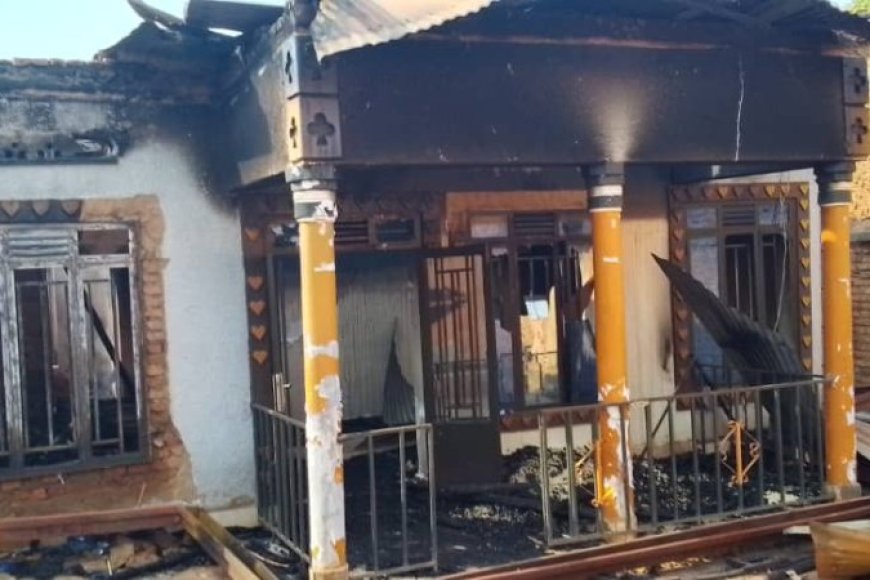 Rwamagana: Inzu y'umuturage yafashwe n'inkongi y'umuriro irakongoka