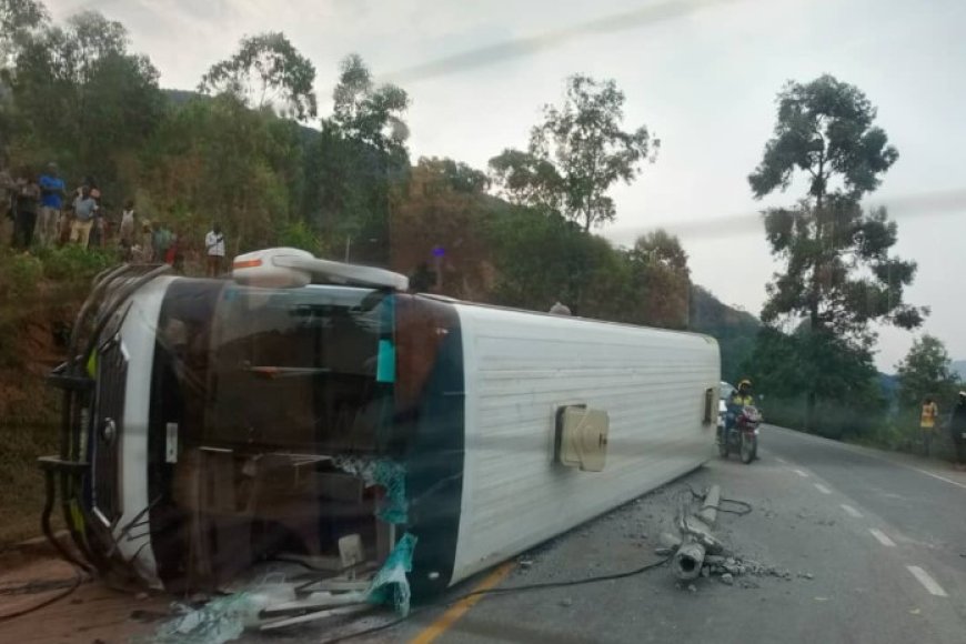 Kigali : Habaye Impanuka ikomeye cyane yakomerekeyemo babiri