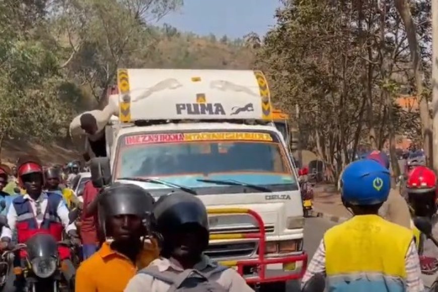 Tandiboyi yateye icyuma umugabo wuriye imodoka yabo bagiye mu ntara