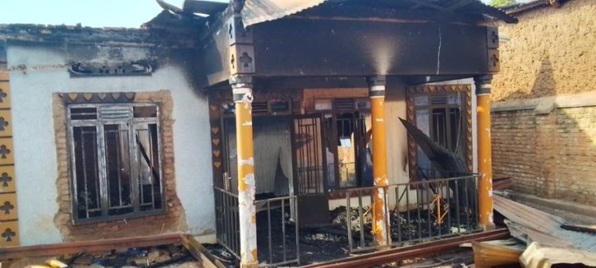 Rwamagana: Inzu y'umuturage yafashwe n'inkongi y'umuriro irakongoka