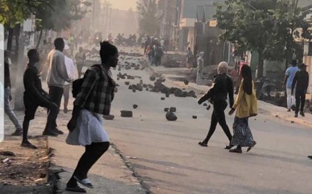 Urubyiruko rw'i Goma rwazindutse rwigaragambya ruvuga ko rurambiwe ubugizi bwa nabi mu mujyi