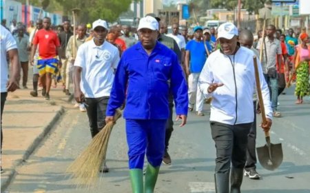 Burundi: Perezida Ndayishimye yagiye kwikuburira umwanda wari umaze kuzura muri za Minisiteri