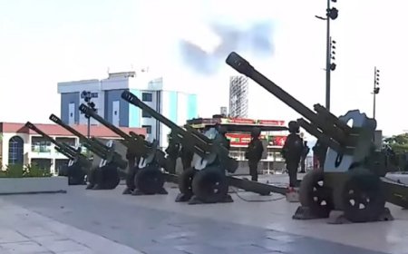 Sobanukirwa impamvu harashwe imizinga inshuro 21 mu birori by’irahira rya Paul Kagame