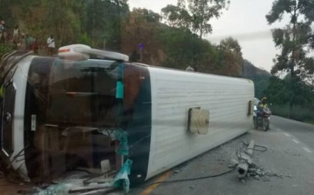 Habaye impanuka ikomeye cyane yahitanye Umugore n'abana be bose hatavuyemo n'umwe