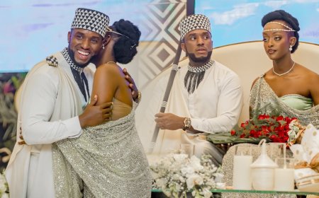 Uwahoze mwirushanwa ry'ubwiza Uwiceyza Pamella yashimye Imana yamuhaye umugabo mwiza