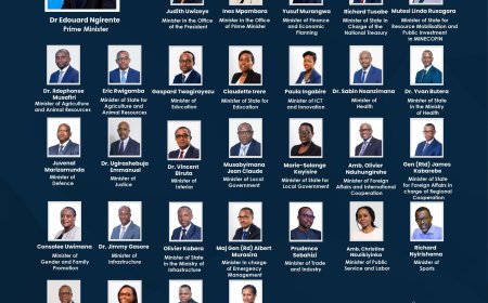 Itangazo riturutse mu biro bya Minisitiri w'Intebe ryo ku wa 16 Kanama 2024