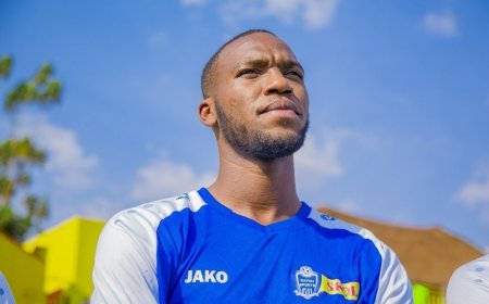 Myugariro ukomeye Mitima Isaac yashyize umukono ku masezerano  n'ikipe yo muri Arabie Saoudite