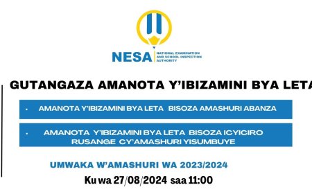 Dore "Link" y'umurongo wa "You Tube" wa NESA Irakoreahwa mu kureba igikorwa cyo gutangaza Amanota y'Ikizamini cya Leta 2023/2024
