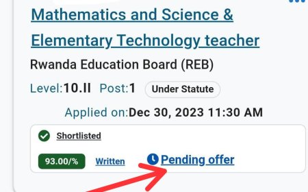 REB Itangazo ryihutirwa rimenyesha abakandida batsinze ibizamini by'akazi ko  bagomba gusura 'accounts' zabo bemeze imyanya bashyizwemo!