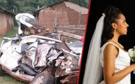 Habaye impanuka ikomeye cyane yahitanye abantu batanu barimo n’umugeni warumaze gukora ubukwe